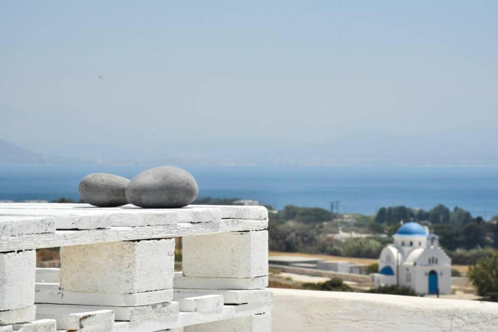 Sunny Studio W.Breathtaking Naxos Views In Isterni Apartment Isterni  Bagian luar foto